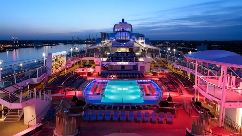 Anthem of the Seas top deck