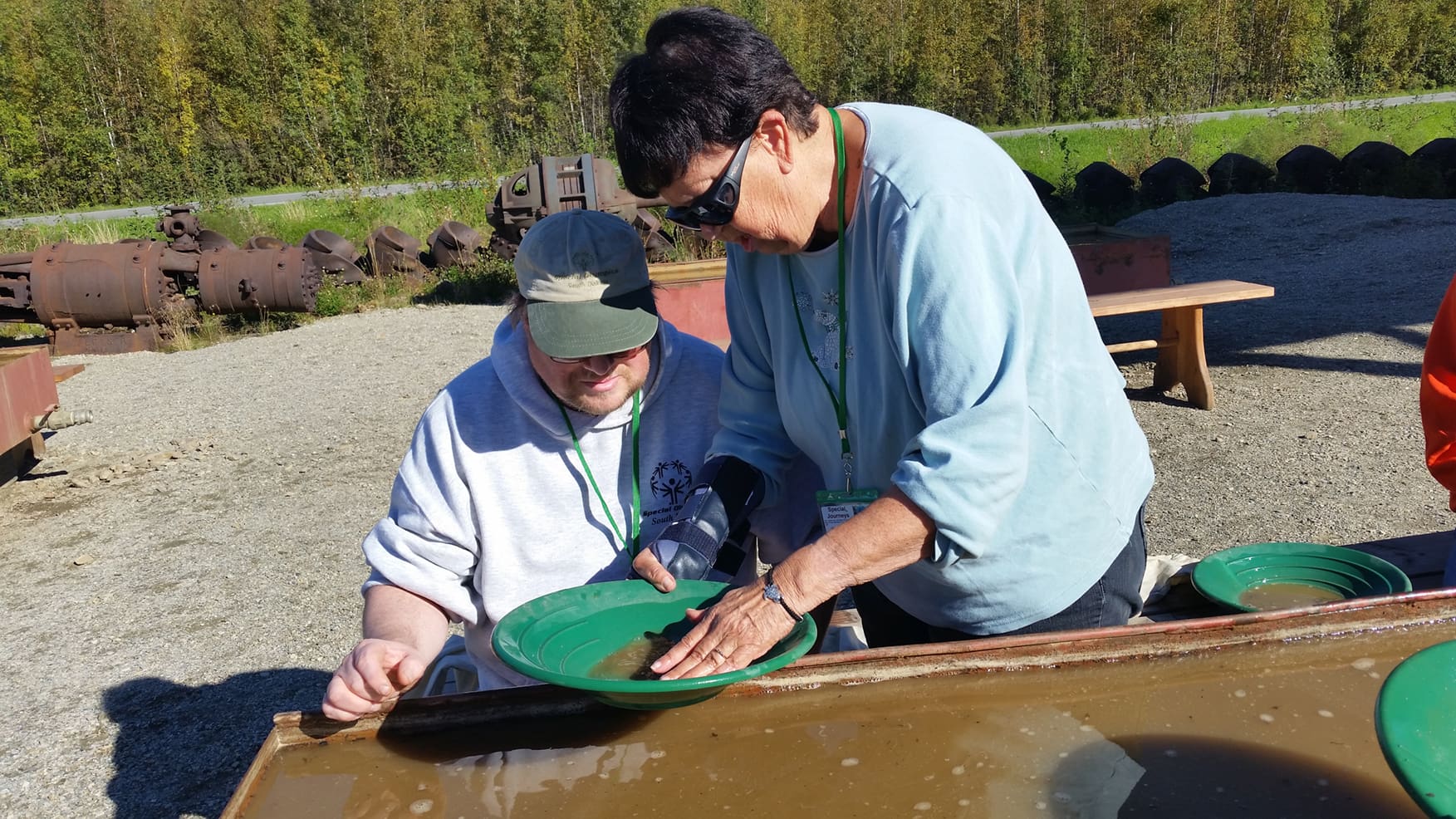 Panning for Gold | Special Journeys | vacations for people with disabilities