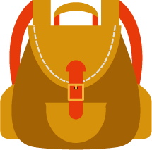 Backpack illustration