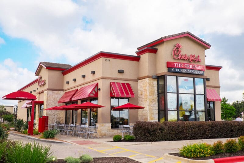 Chik fil A exterior
