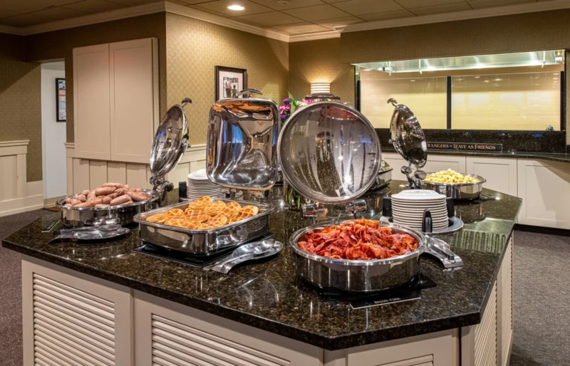 Hotel Breakfast buffet