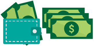 Money illustration