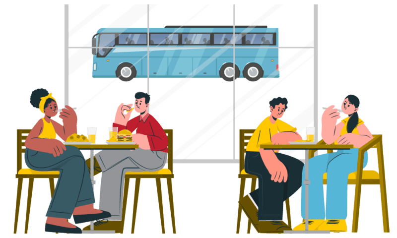 Restaurant illustration