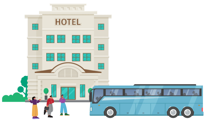 Hotel illustration