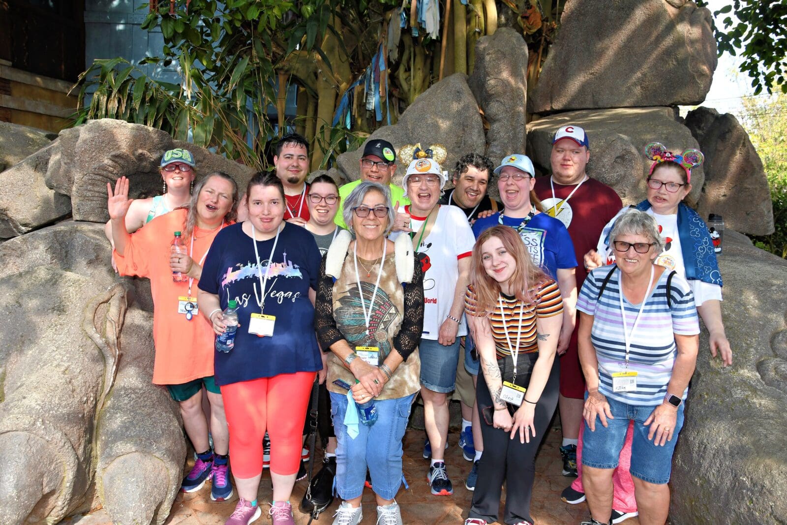 Group of Tourists at Animal kingdom | Special Journeys | Trips for People with Disabilities