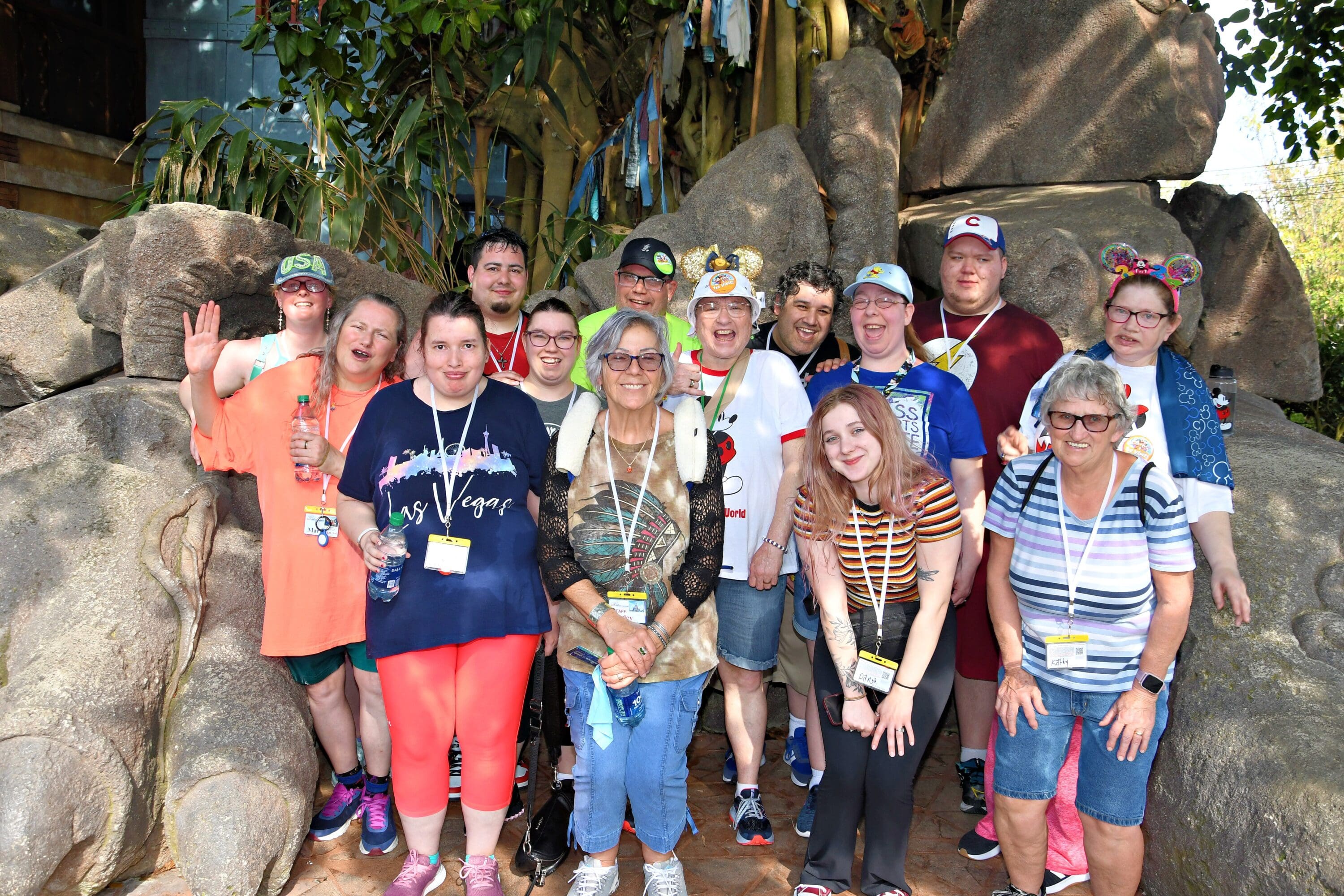 Group of Tourists at Animal kingdom | Special Journeys | Trips for People with Disabilities