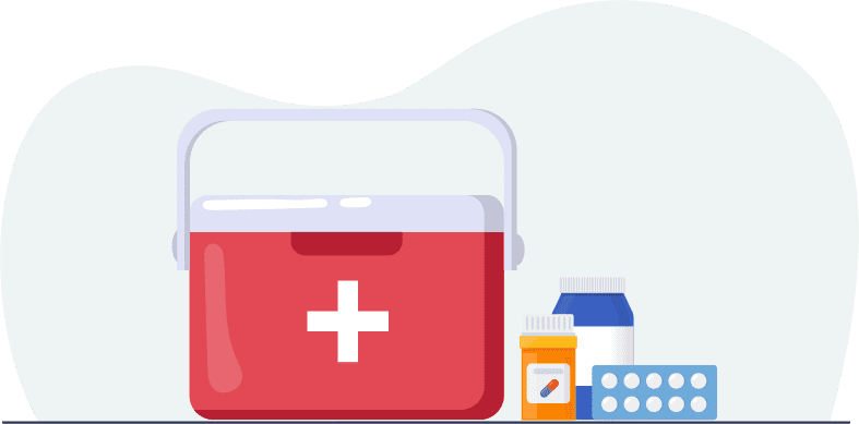 Medication Cooler Illustration